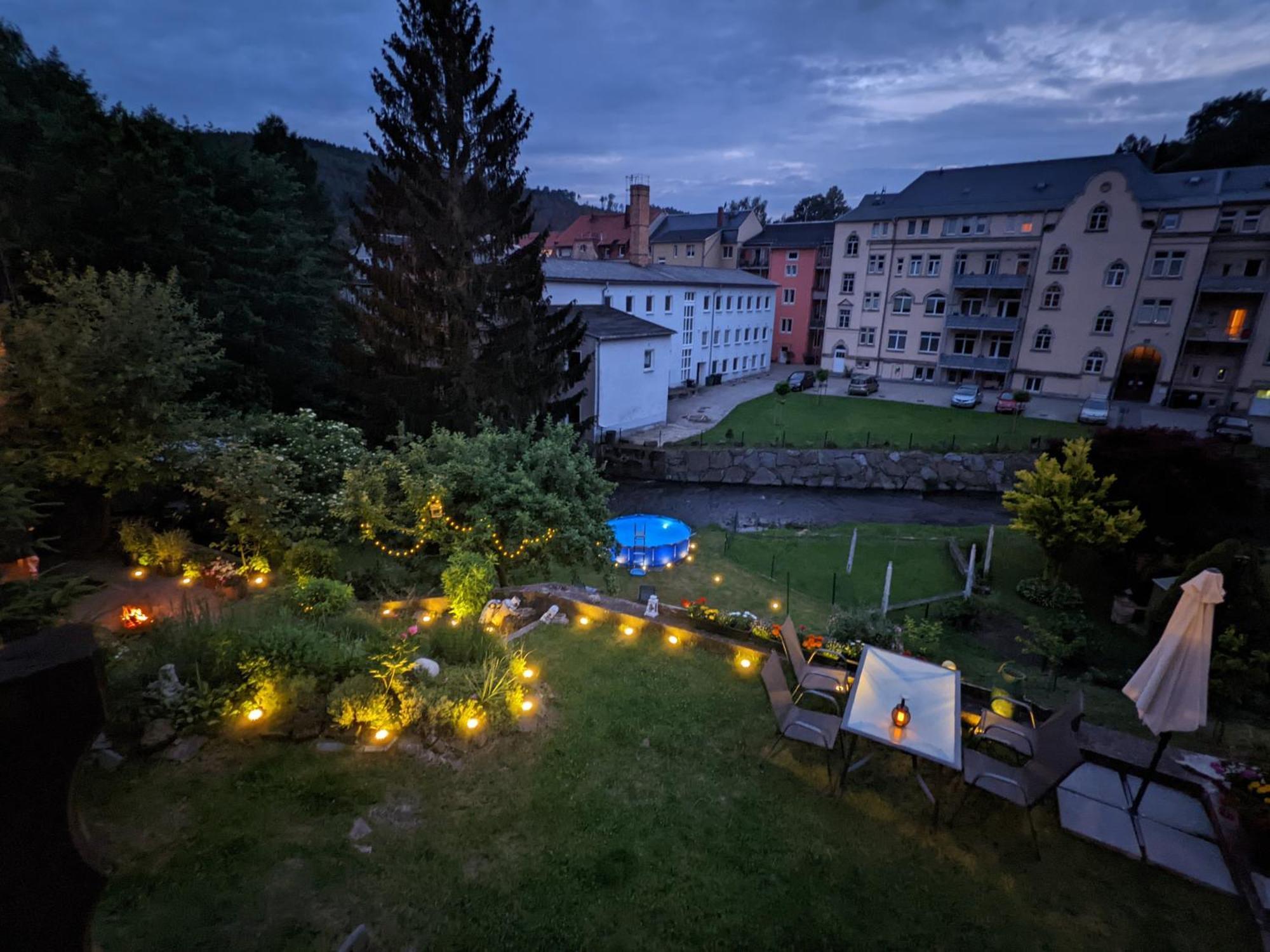 F1 - Urlaubsmagie - Helle Wohnung Mit Sauna & Pool & Whirlpool Sebnitz Eksteriør bilde