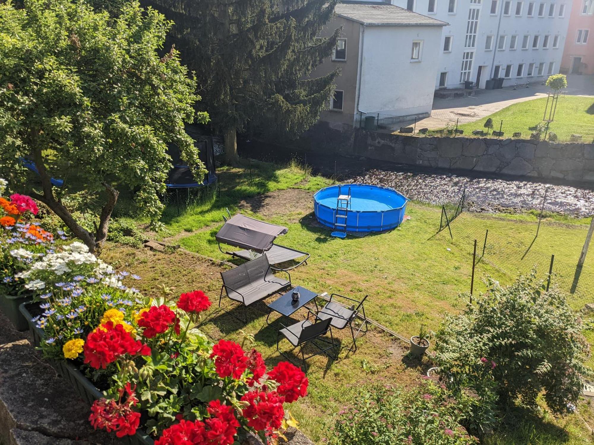 F1 - Urlaubsmagie - Helle Wohnung Mit Sauna & Pool & Whirlpool Sebnitz Eksteriør bilde