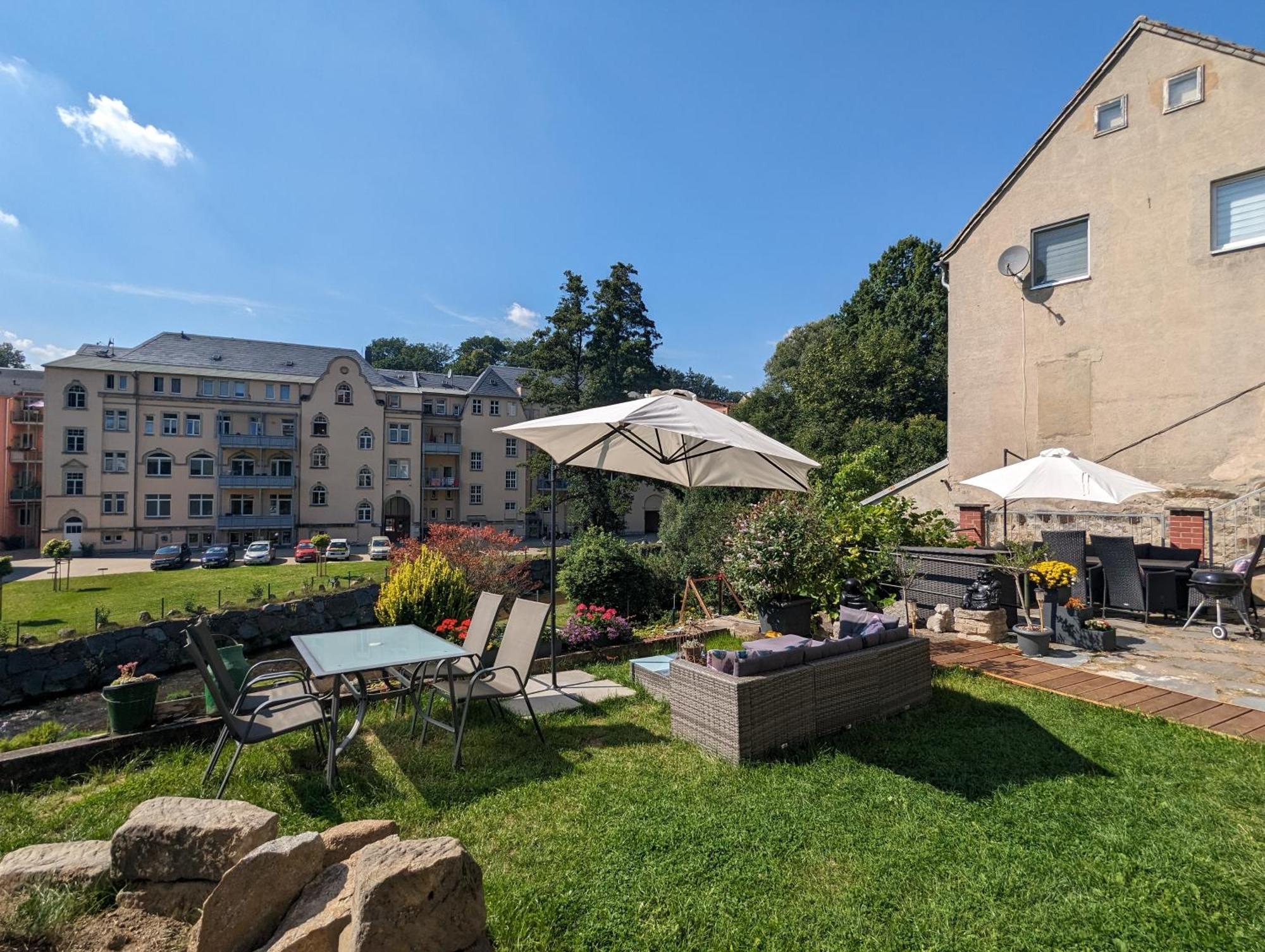 F1 - Urlaubsmagie - Helle Wohnung Mit Sauna & Pool & Whirlpool Sebnitz Eksteriør bilde