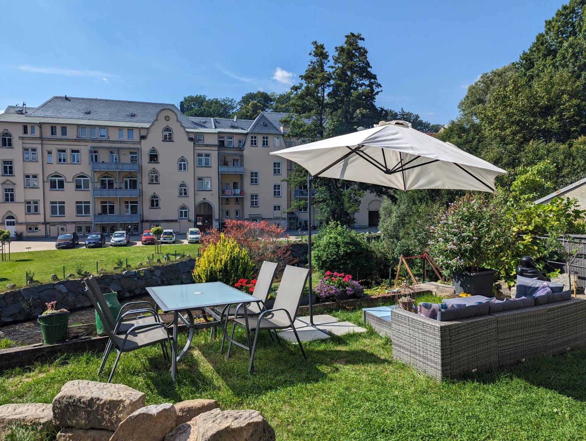 F1 - Urlaubsmagie - Helle Wohnung Mit Sauna & Pool & Whirlpool Sebnitz Eksteriør bilde