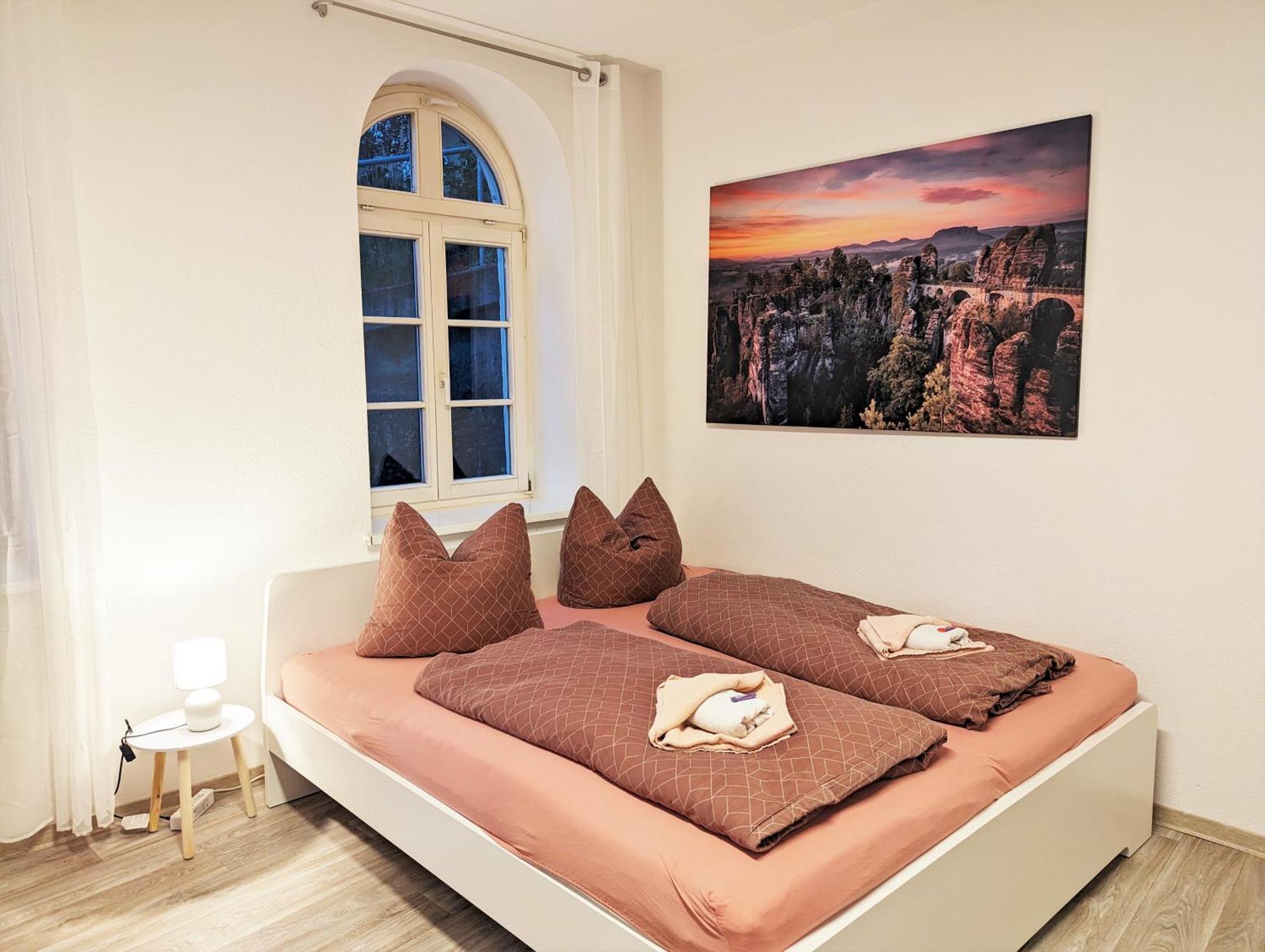 F1 - Urlaubsmagie - Helle Wohnung Mit Sauna & Pool & Whirlpool Sebnitz Eksteriør bilde
