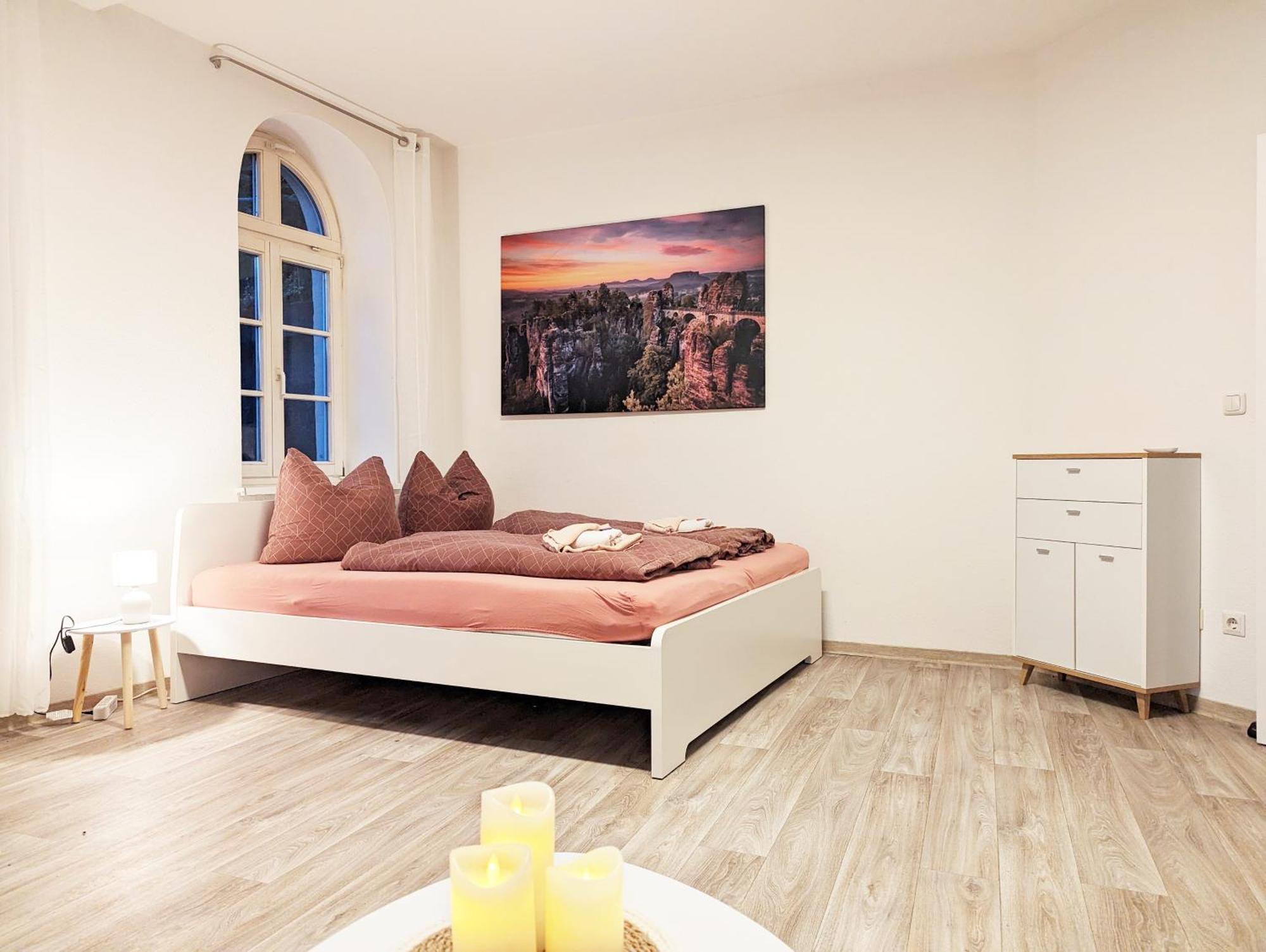 F1 - Urlaubsmagie - Helle Wohnung Mit Sauna & Pool & Whirlpool Sebnitz Eksteriør bilde